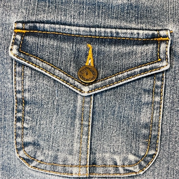 Jordache Blue Denim Scort - Picture 5 of 8